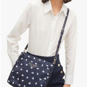 Kate Spade New York Daily Paper Boats Medium Crossbody Purse